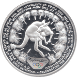 2000 SILVER PROOF 5 DOLLAR AUSTRALIA KANGAROO - SILVER WORLD COINS - Cambridgeshire Coins