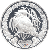 2000 SILVER PROOF 5 DOLLAR AUSTRALIA KOOKABURRA - SILVER WORLD COINS - Cambridgeshire Coins