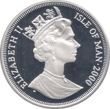 2000 SILVER PROOF FALL OF THE BERLIN WALL COMMEMORATIVE CROWN ISLE OF MAN - SILVER WORLD COINS - Cambridgeshire Coins
