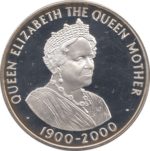 2000 SILVER PROOF FIFTY PENCE TRISTAN DA CUNHA - SILVER WORLD COINS - Cambridgeshire Coins