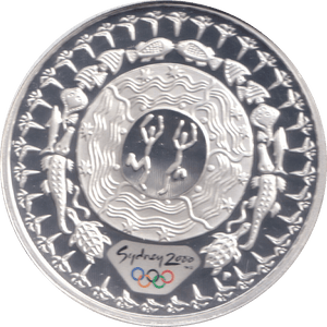 2000 SILVER PROOF FIVE DOLLAR AUSTRALIA - SILVER WORLD COINS - Cambridgeshire Coins