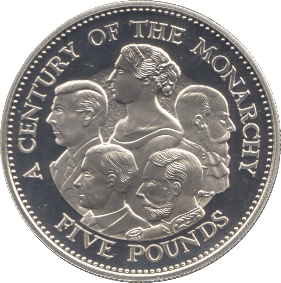 2000 SILVER PROOF FIVE POUNDS GUERNSEY - SILVER WORLD COINS - Cambridgeshire Coins