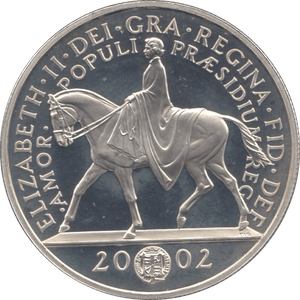 2000 SILVER PROOF FIVE POUNDS UK - SILVER WORLD COINS - Cambridgeshire Coins