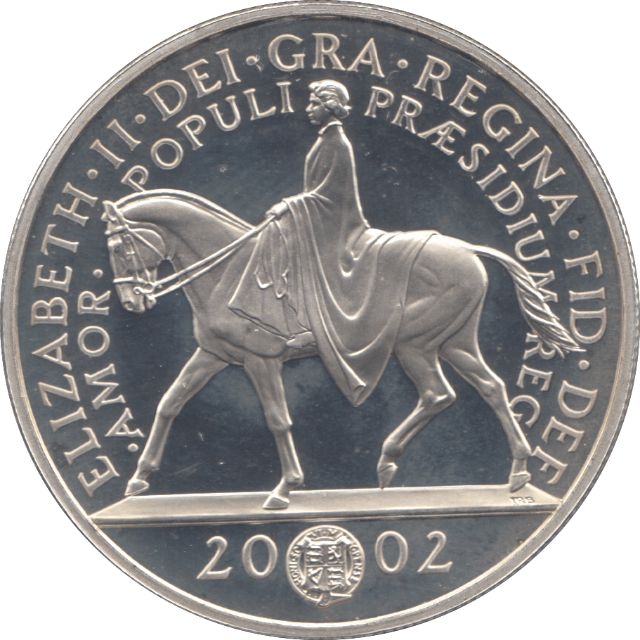 2000 SILVER PROOF FIVE POUNDS UK - SILVER WORLD COINS - Cambridgeshire Coins