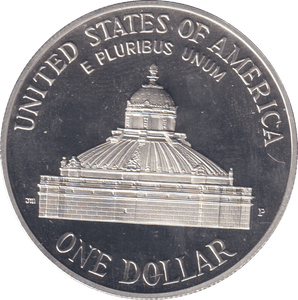 2000 SILVER PROOF LIBERTY DOLLAR USA - SILVER WORLD COINS - Cambridgeshire Coins