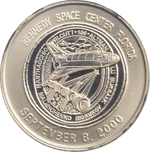 2000 SILVER PROOF MEDALLION THE NEW ERA OF SPACE USA - SILVER WORLD COINS - Cambridgeshire Coins