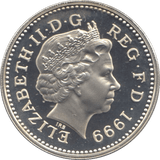 2000 SILVER PROOF ONE POUND £1 SCOTTISH LION - SILVER WORLD COINS - Cambridgeshire Coins