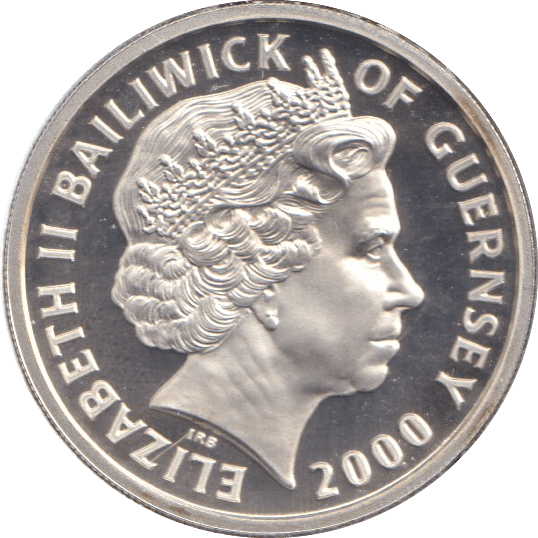 2000 SILVER PROOF ONE POUND QUEEN MOTHER - Silver Proof - Cambridgeshire Coins