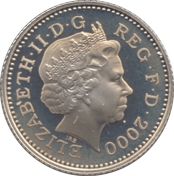 2000 SILVER PROOF TEN PENCE - SILVER WORLD COINS - Cambridgeshire Coins