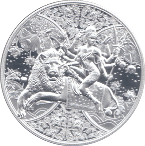 2000 SILVER REPUBLIC OF CAMEROON 2000 FRANCS ( BU ) - SILVER WORLD COINS - Cambridgeshire Coins