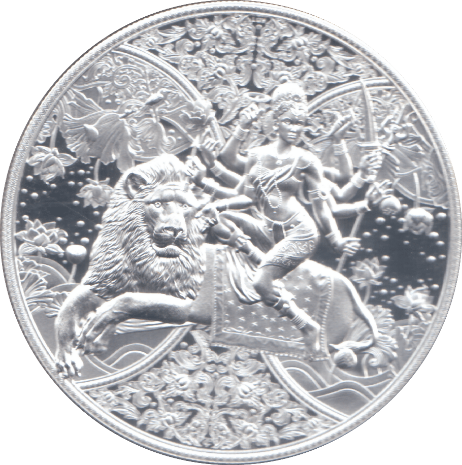 2000 SILVER REPUBLIC OF CAMEROON 2000 FRANCS ( BU ) - SILVER WORLD COINS - Cambridgeshire Coins