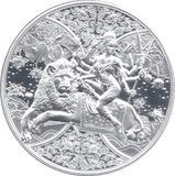 2000 SILVER REPUBLIC OF CAMEROON 2000 FRANCS ( BU ) - SILVER WORLD COINS - Cambridgeshire Coins