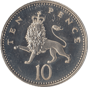 2000 SILVER TEN PENCE UK - SILVER WORLD COINS - Cambridgeshire Coins