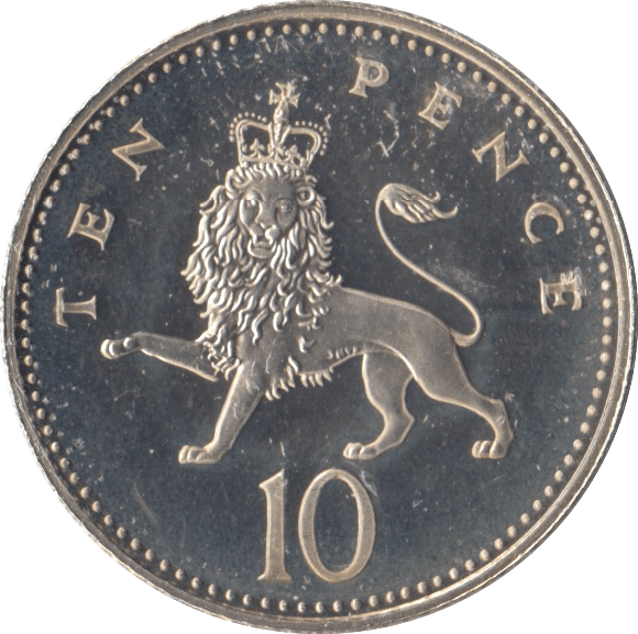 2000 SILVER TEN PENCE UK - SILVER WORLD COINS - Cambridgeshire Coins