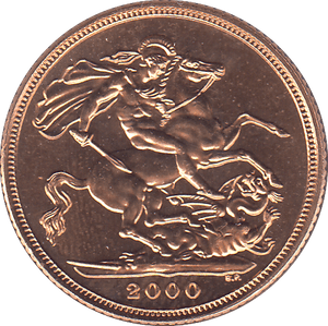 2000 SOVEREIGN ( BU ) - SOVEREIGN - Cambridgeshire Coins