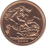 2000 SOVEREIGN ( BU ) - SOVEREIGN - Cambridgeshire Coins