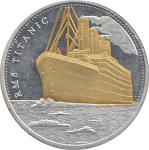 2000 THE VOYAGE OF THE TITANIC COMMEMORATIVE COIN - WORLD COINS - Cambridgeshire Coins