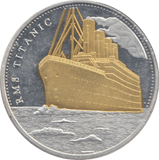2000 THE VOYAGE OF THE TITANIC COMMEMORATIVE COIN - WORLD COINS - Cambridgeshire Coins