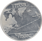 2000 THE VOYAGE OF THE TITANIC COMMEMORATIVE COIN - WORLD COINS - Cambridgeshire Coins
