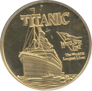 2000 TITANIC COMMEMORATIVE MEDALLION - MEDALS & MEDALLIONS - Cambridgeshire Coins