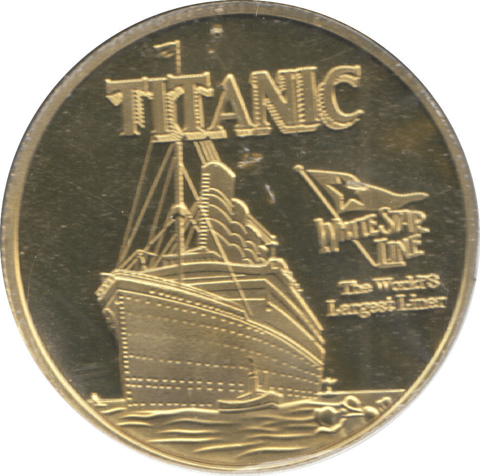 2000 TITANIC COMMEMORATIVE MEDALLION - MEDALS & MEDALLIONS - Cambridgeshire Coins