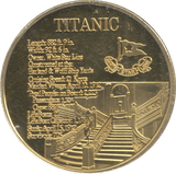 2000 TITANIC COMMEMORATIVE MEDALLION - MEDALS & MEDALLIONS - Cambridgeshire Coins