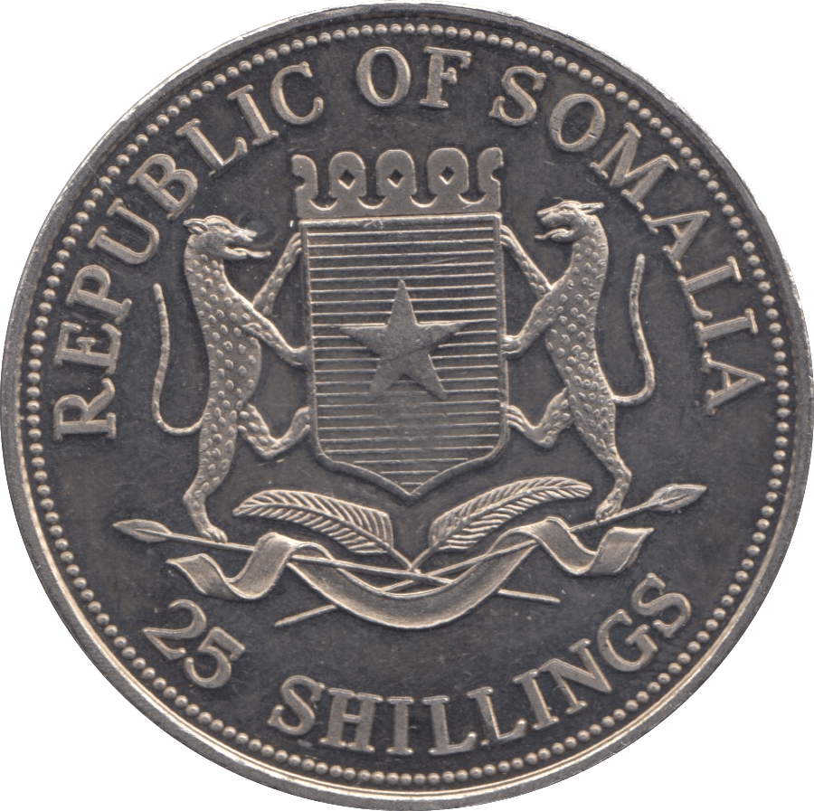 2000 TWENTY FIVE SHILLINGS - WORLD COINS - Cambridgeshire Coins