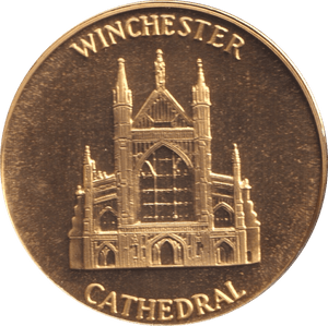2000 WINCHESTER CATHEDRAL MEDALLION M15 - MEDALS & MEDALLIONS - Cambridgeshire Coins