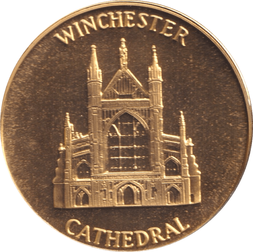 2000 WINCHESTER CATHEDRAL MEDALLION M15 - MEDALS & MEDALLIONS - Cambridgeshire Coins