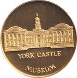 2000 YORK CASTLE MEDALLION M17 - MEDALS & MEDALLIONS - Cambridgeshire Coins