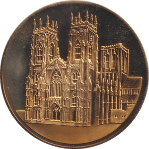 2000 YORK MINSTER MEDALLION M48 - MEDALS & MEDALLIONS - Cambridgeshire Coins