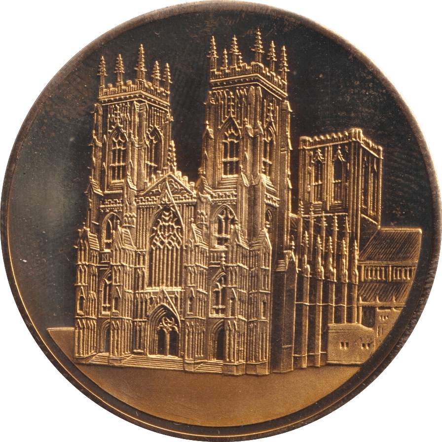 2000 YORK MINSTER MEDALLION M48 - MEDALS & MEDALLIONS - Cambridgeshire Coins