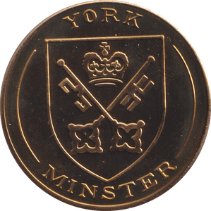 2000 YORK MINSTER MEDALLION M48 - MEDALS & MEDALLIONS - Cambridgeshire Coins
