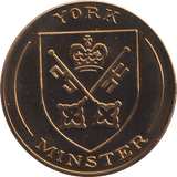 2000 YORK MINSTER MEDALLION M48 - MEDALS & MEDALLIONS - Cambridgeshire Coins