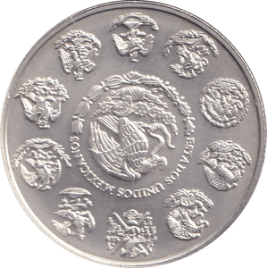 2001 1 OZ FINE SILVER LIBERTAD - SILVER WORLD COINS - Cambridgeshire Coins