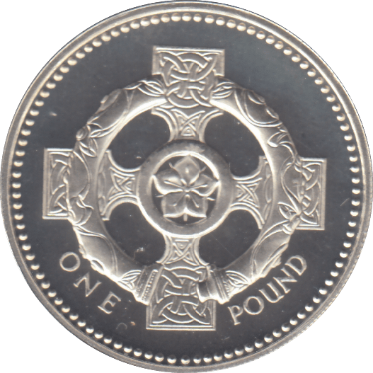 2001 £1 SILVER PROOF - £1 Silver Proof - Cambridgeshire Coins