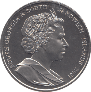 2001 2 POUND SIR ERNEST HENRY SHACKLETON ( BU ) - WORLD COINS - Cambridgeshire Coins