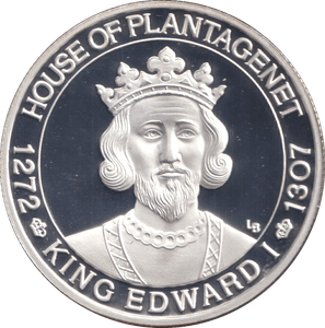2001 20 CROWNS SILVER PROOF KING EDWARD - WOR - Cambridgeshire Coins