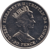 2001 50 PENCE - QUEEN ELIZABETH 75TH BIRTHDAY - WORLD COINS - Cambridgeshire Coins