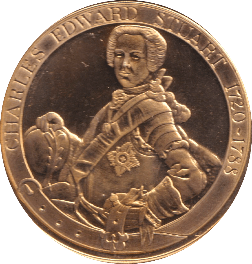2001 CHARLES EDWARD STUART MEDALLION - MEDALS & MEDALLIONS - Cambridgeshire Coins