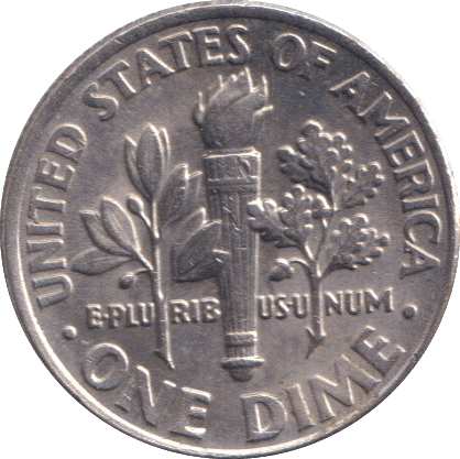2001 DIME USA - WORLD COINS - Cambridgeshire Coins