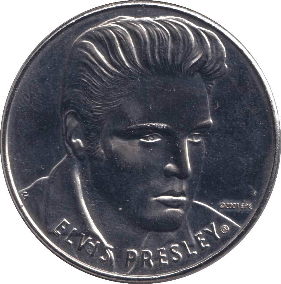 2001 EVLIS PRESLEY LAS VEGAS MEDAL REF-1 - MEDALS & MEDALLIONS - Cambridgeshire Coins