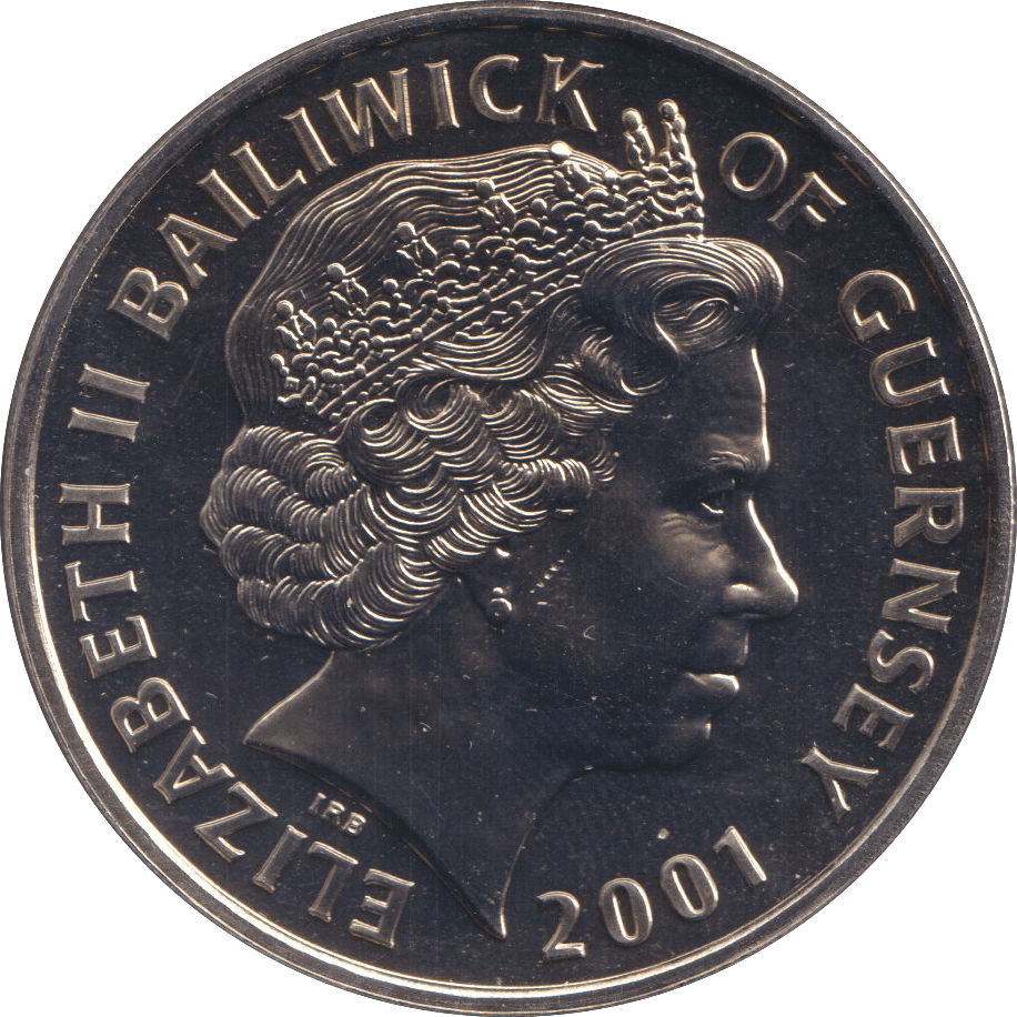 2001 FIVE POUNDS 75TH BIRTHDAY OF HM QUEEN - WORLD COINS - Cambridgeshire Coins