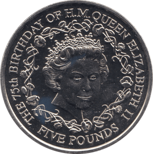 2001 FIVE POUNDS GUERNSEY - WORLD COINS - Cambridgeshire Coins