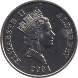 2001 FIVE POUNDS QUEEN 75TH BIRTHDAY - WORLD COINS - Cambridgeshire Coins