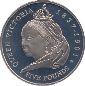 2001 FIVE POUNDS - WORLD COINS - Cambridgeshire Coins