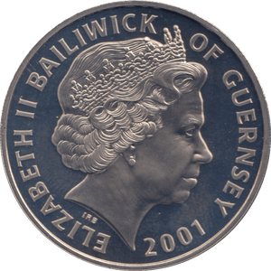 2001 FIVE POUNDS - WORLD COINS - Cambridgeshire Coins