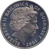 2001 FIVE POUNDS - WORLD COINS - Cambridgeshire Coins