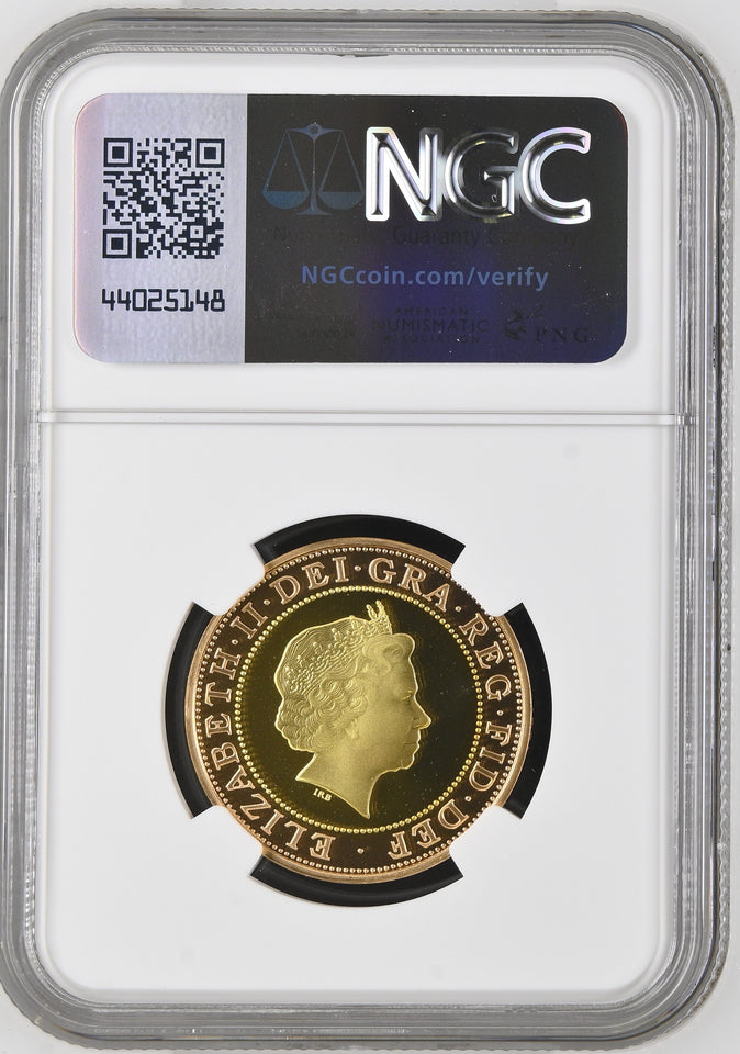 2001 GOLD PROOF TWO POUNDS FIRST TRANSATLANTIC RADIO (NGC) PF70 ULTRA CAMEO - NGC GOLD £2 - Cambridgeshire Coins