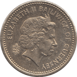 2001 ONE POUND GUERNSEY - WORLD COINS - Cambridgeshire Coins